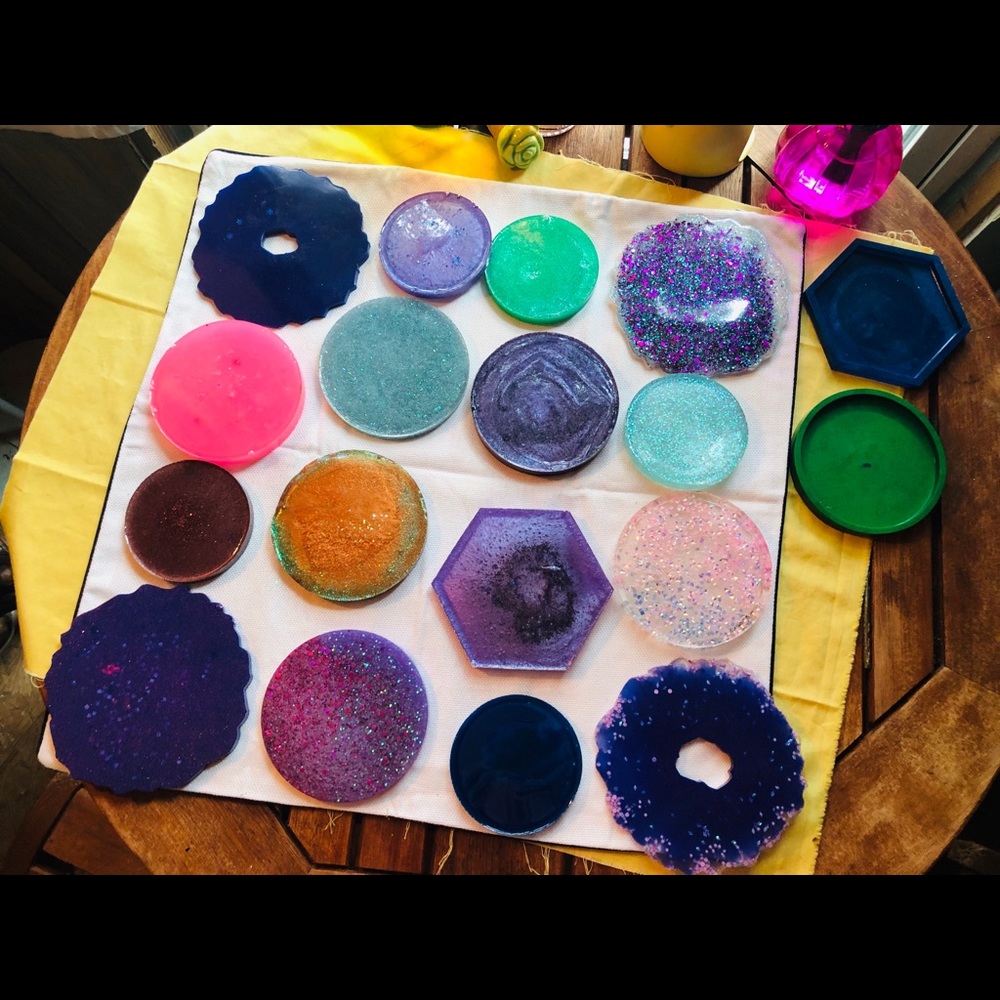 Resin Trinket Dishes